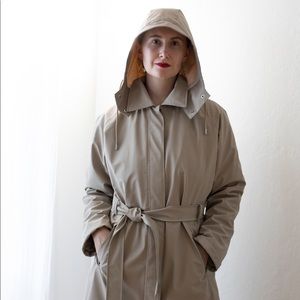 Rains Beige Trench Coat